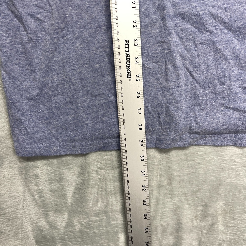 Walt Disney Deadstock T-Shirt Men XL Blue World 50th Anniversary Ringer Pullover - Picture 5 of 6